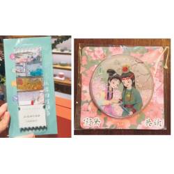 紅樓冰箱貼合購(四時雅事、寶黛共讀)（預購）