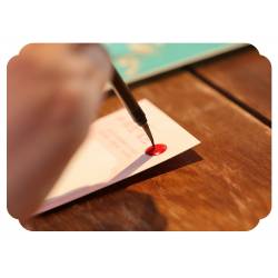 梅花九九消寒圖(盆梅，卷軸款)