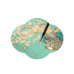 梅花九九消寒圖(盆梅，卷軸款)