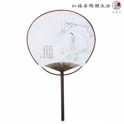 《紅樓夢》團扇--〈黛玉葬花〉