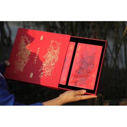 神仙今日降都門冰箱貼(紅色款)