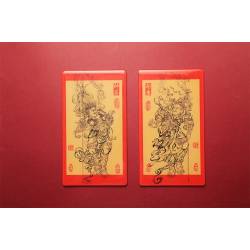 神仙今日降都門冰箱貼(金色款)